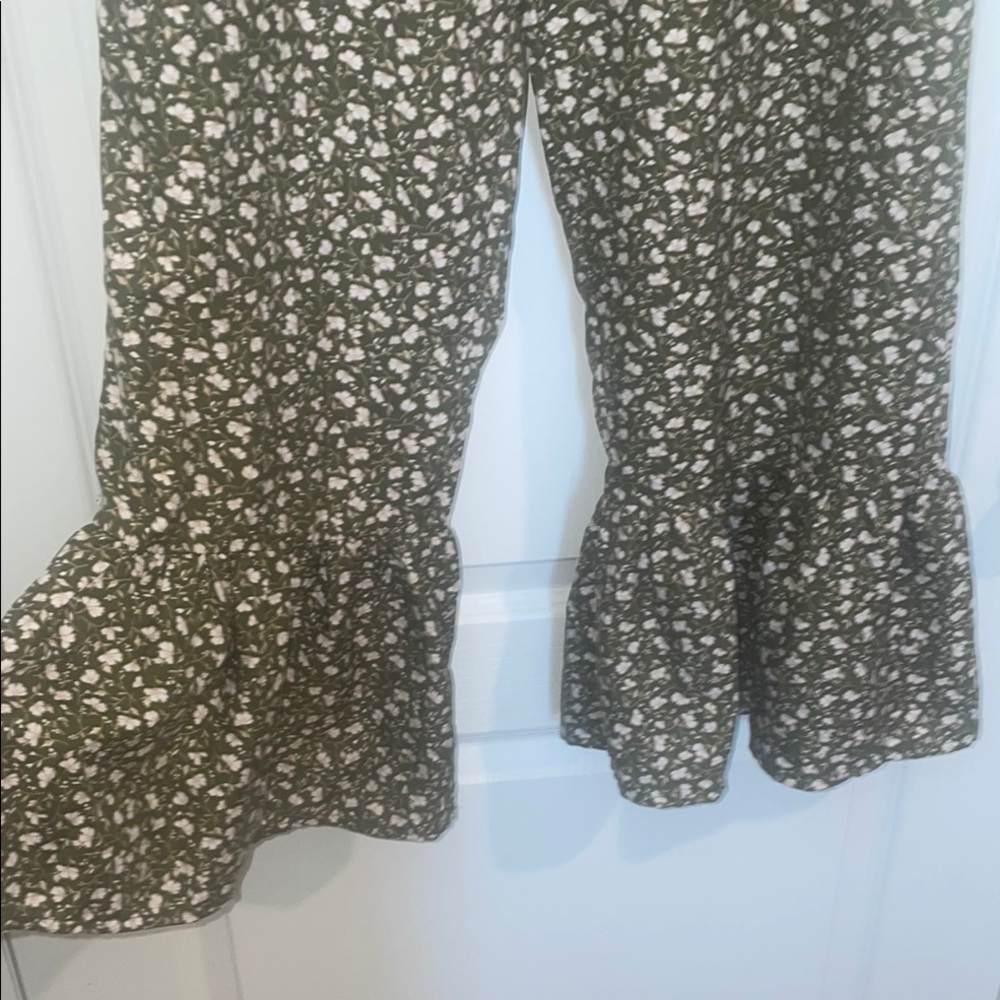 Boho Floral Print Jumpsuit - Picture 2 of 5